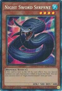 Night Sword Serpent (PCR) - Rarity Collection 5 - YuGiOh card