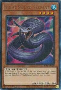 Night Sword Serpent (PUR) - Rarity Collection 5 - YuGiOh card