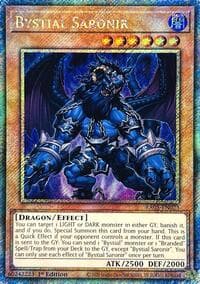 Bystial Saronir (Platinum Secret Rare) - Rarity Collection 5 - YuGiOh card