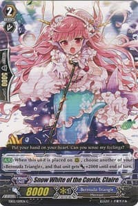 Snow White of the Corals, Claire - EB02 - Banquet of Divas - Cardfight Vanguard card