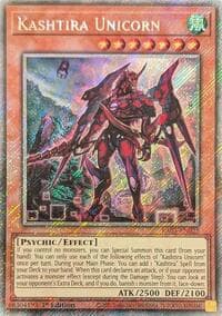Kashtira Unicorn (Platinum Secret Rare) - Rarity Collection 5 - YuGiOh card