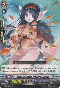 Diva of Clear Waters, Izumi - EB02 - Banquet of Divas - Cardfight Vanguard card