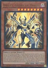 Imsety, Glory of Horus (Ultra Rare) - Rarity Collection 5 - YuGiOh card