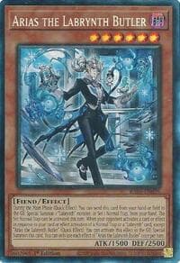 Arias the Labrynth Butler (PCR) - Rarity Collection 5 - YuGiOh card