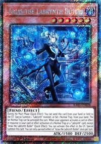 Arias the Labrynth Butler (Platinum Secret Rare) - Rarity Collection 5 - YuGiOh card