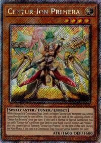 Centur-Ion Primera (Platinum Secret Rare) - Rarity Collection 5 - YuGiOh card