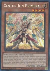 Centur-Ion Primera (Secret Rare) - Rarity Collection 5 - YuGiOh card