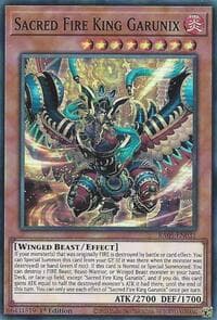 Sacred Fire King Garunix - Rarity Collection 5 - YuGiOh card