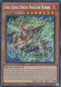 Fire King High Avatar Kirin (Secret Rare) - Rarity Collection 5 - YuGiOh card
