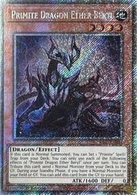 Primite Dragon Ether Beryl (Platinum Secret Rare) - Rarity Collection 5 - YuGiOh card