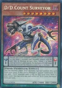 D/D Count Surveyor (Secret Rare) - Rarity Collection 5 - YuGiOh card