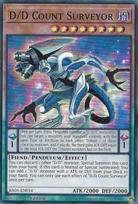 D/D Count Surveyor - Rarity Collection 5 - YuGiOh card