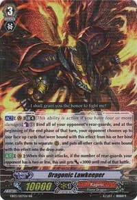 Dragonic Lawkeeper - EB03 - Cavalry of Black Steel - Cardfight Vanguard card