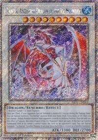 Lancea, Ancestral Dragon of the Ice Mountain (Platinum Secret Rare) - Rarity Collection 5 - YuGiOh card