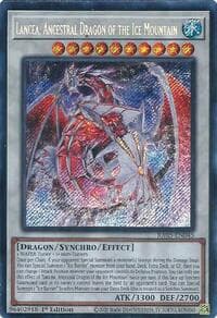 Lancea, Ancestral Dragon of the Ice Mountain (Secret Rare) - Rarity Collection 5 - YuGiOh card