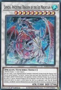 Lancea, Ancestral Dragon of the Ice Mountain - Rarity Collection 5 - YuGiOh card