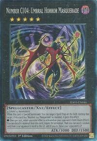 Number C104: Umbral Horror Masquerade (PCR) - Rarity Collection 5 - YuGiOh card