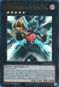 D/D/D Marksman King Tell (Ultra Rare) - Rarity Collection 5 - YuGiOh card
