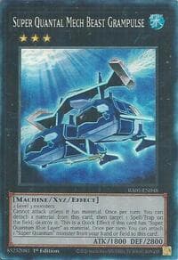 Super Quantal Mech Beast Grampulse (PCR) - Rarity Collection 5 - YuGiOh card