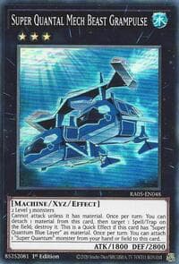 Super Quantal Mech Beast Grampulse - Rarity Collection 5 - YuGiOh card