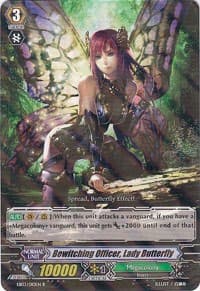 Bewitching Officer, Lady Butterfly - EB03 - Cavalry of Black Steel - Cardfight Vanguard card