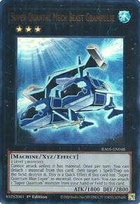 Super Quantal Mech Beast Grampulse (Ultra Rare) - Rarity Collection 5 - YuGiOh card