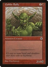 Goblin Bully - Portal - Magic: The Gathering card