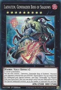 Laevatein, Generaider Boss of Shadows - Rarity Collection 5 - YuGiOh card