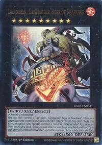Laevatein, Generaider Boss of Shadows (Ultra Rare) - Rarity Collection 5 - YuGiOh card