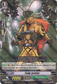 Toxic Soldier - EB03 - Cavalry of Black Steel - Cardfight Vanguard card