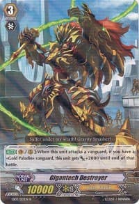 Gigantech Destroyer - EB03 - Cavalry of Black Steel - Cardfight Vanguard card