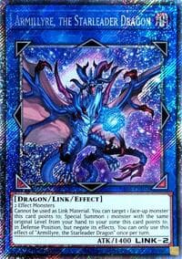Armillyre, the Starleader Dragon (Platinum Secret Rare) - Rarity Collection 5 - YuGiOh card