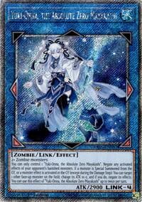 Yuki-Onna, the Absolute Zero Mayakashi (Platinum Secret Rare) - Rarity Collection 5 - YuGiOh card