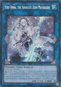 Yuki-Onna, the Absolute Zero Mayakashi (Secret Rare) - Rarity Collection 5 - YuGiOh card