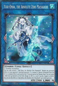 Yuki-Onna, the Absolute Zero Mayakashi - Rarity Collection 5 - YuGiOh card