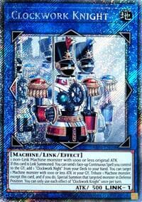 Clockwork Knight (Platinum Secret Rare) - Rarity Collection 5 - YuGiOh card