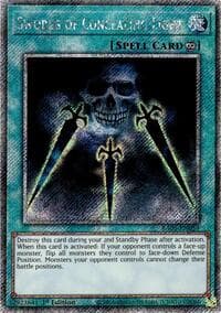 Swords of Concealing Light (Platinum Secret Rare) - Rarity Collection 5 - YuGiOh card