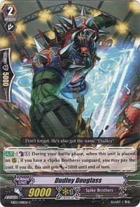 Dudley Douglass - EB03 - Cavalry of Black Steel - Cardfight Vanguard card