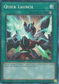 Quick Launch (PCR) - Rarity Collection 5 - YuGiOh card