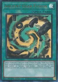 Ancient Gear Fusion (Ultra Rare) - Rarity Collection 5 - YuGiOh card