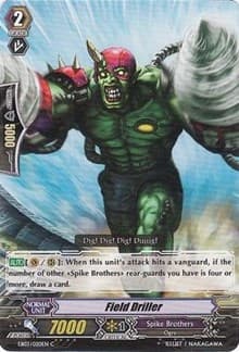 Field Driller - EB03 - Cavalry of Black Steel - Cardfight Vanguard card