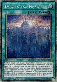 Dogmatika Nation (Platinum Secret Rare) - Rarity Collection 5 - YuGiOh card