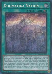 Dogmatika Nation (Secret Rare) - Rarity Collection 5 - YuGiOh card