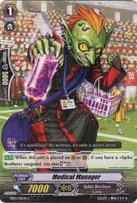 Medical Manager - EB03 - Cavalry of Black Steel - Cardfight Vanguard card