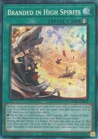Branded in High Spirits (PCR) - Rarity Collection 5 - YuGiOh card