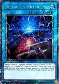 Spright Starter (Platinum Secret Rare) - Rarity Collection 5 - YuGiOh card