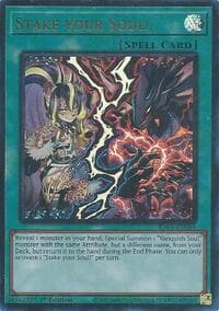 Stake your Soul! (Ultra Rare) - Rarity Collection 5 - YuGiOh card