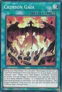 Crimson Gaia - Rarity Collection 5 - YuGiOh card