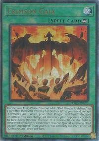 Crimson Gaia (PUR) - Rarity Collection 5 - YuGiOh card