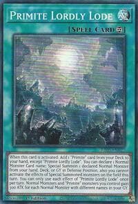 Primite Lordly Lode - Rarity Collection 5 - YuGiOh card